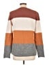 Pinque Color Block Orange Pullover Sweater Size L - photo 2