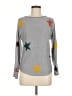 Rachel Zoe Stars Gray Pullover Sweater Size M - photo 1