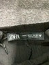 Zara Solid Black Active Pants Size S - photo 7