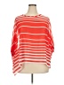 Unbranded Orange Red 3/4 Sleeve Top Size 4X (estimated) - photo 1