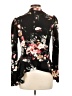 Shein Floral Black Blazer Size M - photo 2
