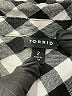 Torrid Checkered-gingham Black Silver Long Sleeve Button-Down Shirt Size 2X Plus (2) - photo 7