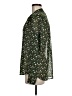 CAbi 100% Polyester Green Long Sleeve Blouse Size M - photo 5