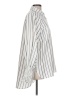 Unbranded 100% Polyester Stripes Ivory 3/4 Sleeve Blouse Size L - photo 4