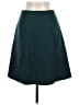 J.Crew 100% Polyester Solid Teal Casual Skirt Size 6 - photo 2