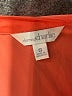 Charming Charlie 100% Polyester Orange Sleeveless Blouse Size S - photo 7