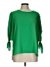 CeCe Green 3/4 Sleeve Blouse Size L - photo 1