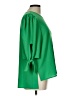 CeCe Green 3/4 Sleeve Blouse Size L - photo 4
