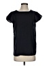 Lands' End 100% Polyester Black Short Sleeve Top Size 4 - photo 1