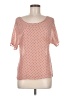 Francesca's 100% Polyester Orange Short Sleeve Blouse Size M - photo 1