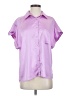 Entro 100% Polyester Purple Short Sleeve Blouse Size S - photo 1