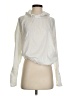 Brooks 100% Polyester White Windbreaker Size S - photo 1