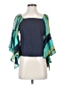 Tiny 100% Cotton Teal 3/4 Sleeve Top Size S - photo 1