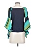 Tiny 100% Cotton Teal 3/4 Sleeve Top Size S - photo 2