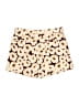 Banana Republic Animal Print Gold Shorts Size 4 - photo 2