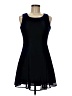 Be Smart Solid Black Cocktail Dress Size 9 - 10 - photo 1