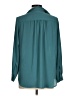 Ann Taylor 100% Polyester Teal 3/4 Sleeve Blouse Size M (petite) - photo 2