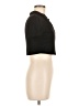 Shein Black Short Sleeve Turtleneck Size M - photo 4