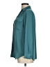 Ann Taylor 100% Polyester Teal 3/4 Sleeve Blouse Size M (petite) - photo 5