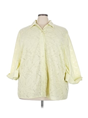Maggie Barnes 3/4 Sleeve Button-Down Shirt (view 1)