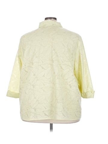 Maggie Barnes 3/4 Sleeve Button-Down Shirt (view 2)
