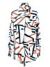 lucy 100% Polyester Print Orange Long Sleeve Blouse Size S - photo 2