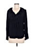 See By Chloé Black Blue Long Sleeve Blouse Size EU (FR) 38 / US 6 - photo 1