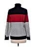 Tommy Hilfiger Stripes Red Turtleneck Sweater Size L - photo 2