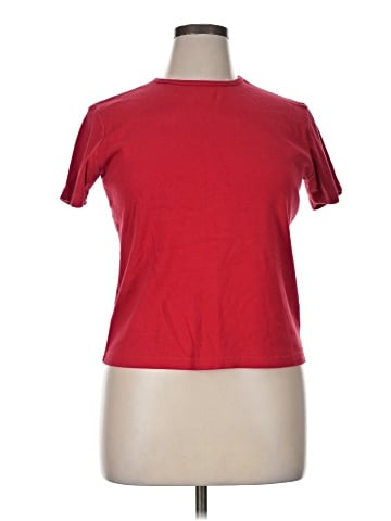 New York & Company Short Sleeve T-Shirt (view 1)