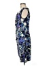 DressBarn Print Blue Cocktail Dress Size 8 - photo 5