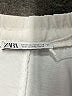 Zara Solid White Casual Pants Size M - photo 7