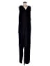 Oliver Grace 100% Rayon Solid Black Jumpsuit Size L - photo 1