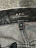 A.P.C. Chevron-herringbone Black Jeans Size 28 waist - photo 8
