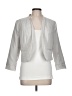 Jennifer Lopez 100% Polyester White Blazer Size 10 - photo 1