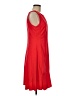 Roz & Ali Solid Red Cocktail Dress Size 8 - photo 4