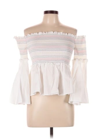 Central Park West 3/4 Sleeve Blouse (view 1)