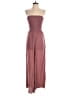 Shein 100% Polyester Solid Burgundy Jumpsuit Size 2 - photo 1