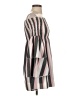 Shein 100% Polyester Stripes Gray Casual Dress Size S - photo 4