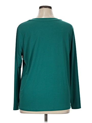 Susan Graver Long Sleeve T-Shirt (view 2)