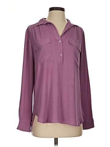 Ann Taylor Long Sleeve Blouse (view 1)