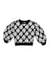 Janie and Jack Print Black Pullover Sweater Size 5 - photo 1