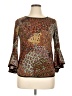 Sam and Jess Brown 3/4 Sleeve T-Shirt Size L (petite) - photo 1