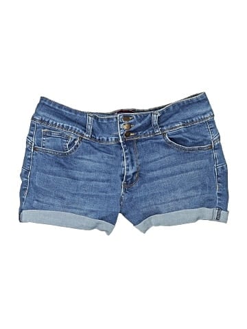 Wax Jean Denim Shorts (view 1)