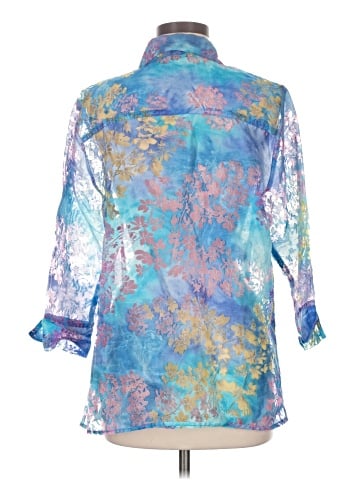 Erin London 3/4 Sleeve Blouse (view 2)