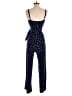 Kaileigh Polka Dots Blue Jumpsuit Size XS - photo 2