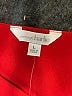 Charming Charlie 100% Polyester Solid Red Casual Dress Size L - photo 7