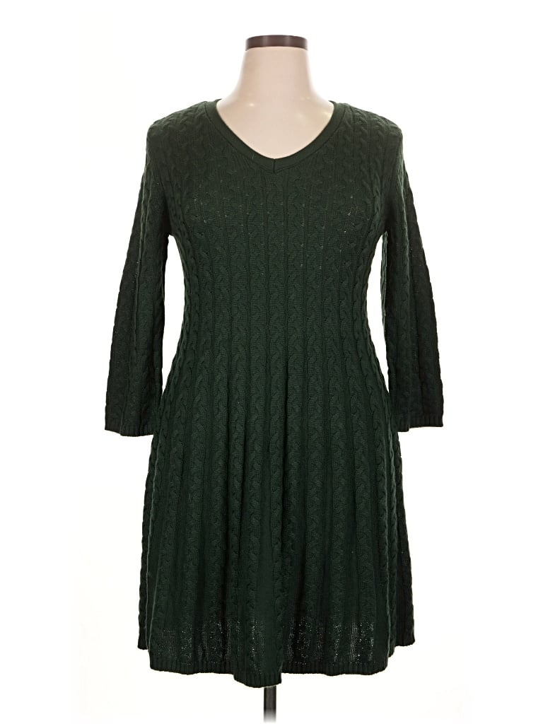 Pre-owned Jessica Howard Casual Dress In Green