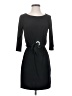 MSK 100% Polyester Solid Black Casual Dress Size S (petite) - photo 1