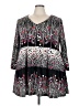 Venezia Black 3/4 Sleeve Blouse Size 26 - 28 Plus - photo 1