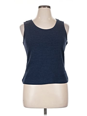 a.n.a. A New Approach Sleeveless T-Shirt (view 1)